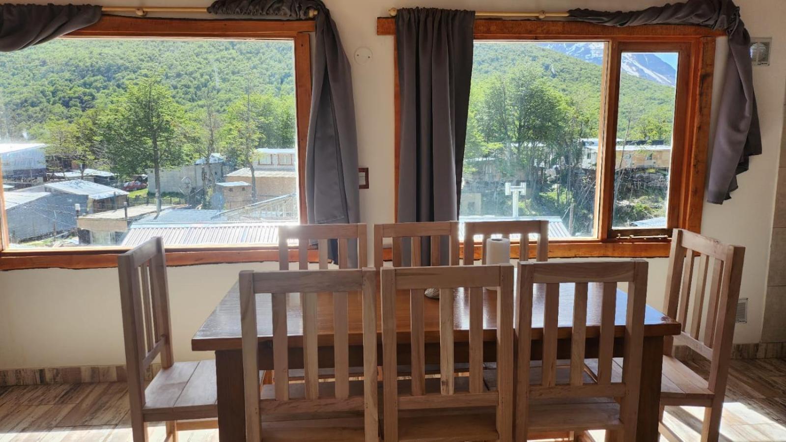 Cabanas Santa Montana Ushuaia Exteriör bild