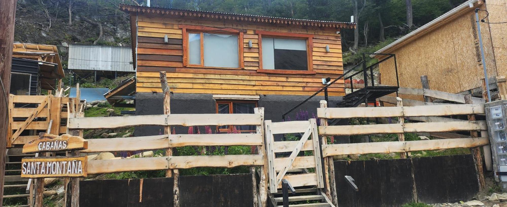 Cabanas Santa Montana Ushuaia Exteriör bild