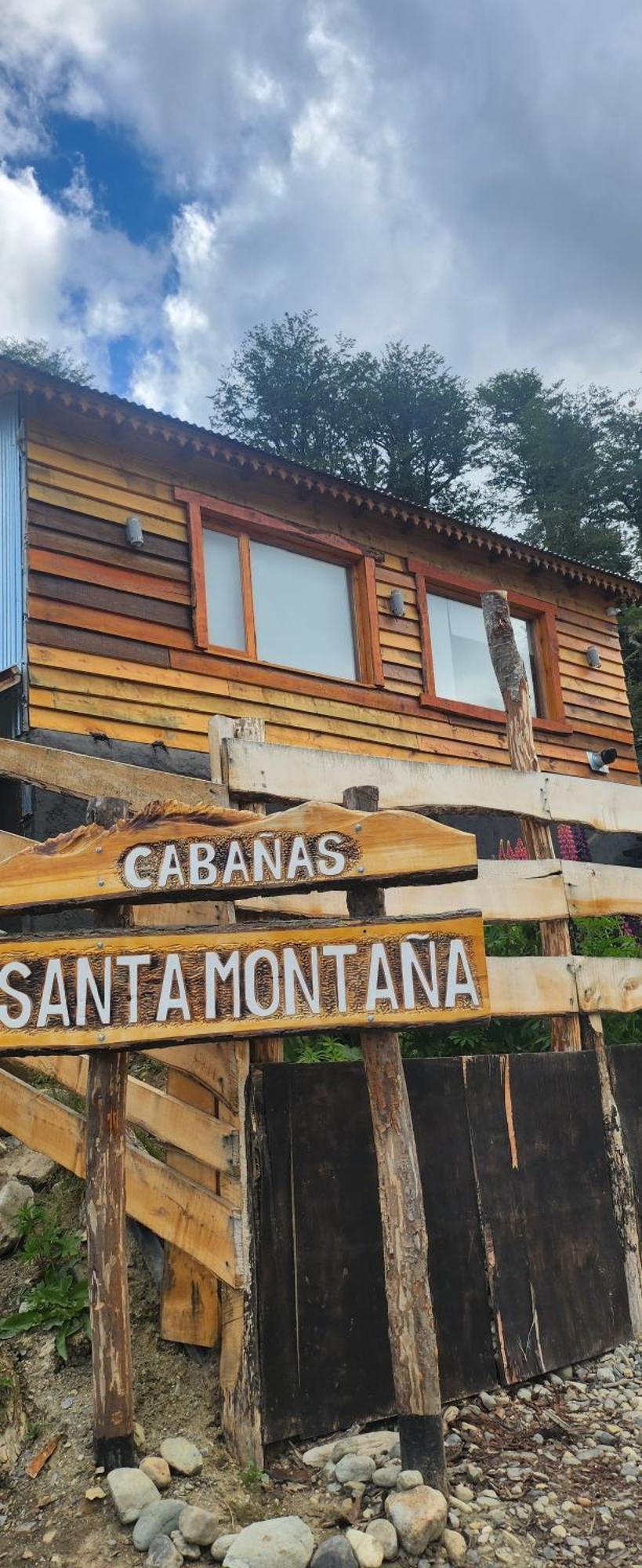 Cabanas Santa Montana Ushuaia Exteriör bild